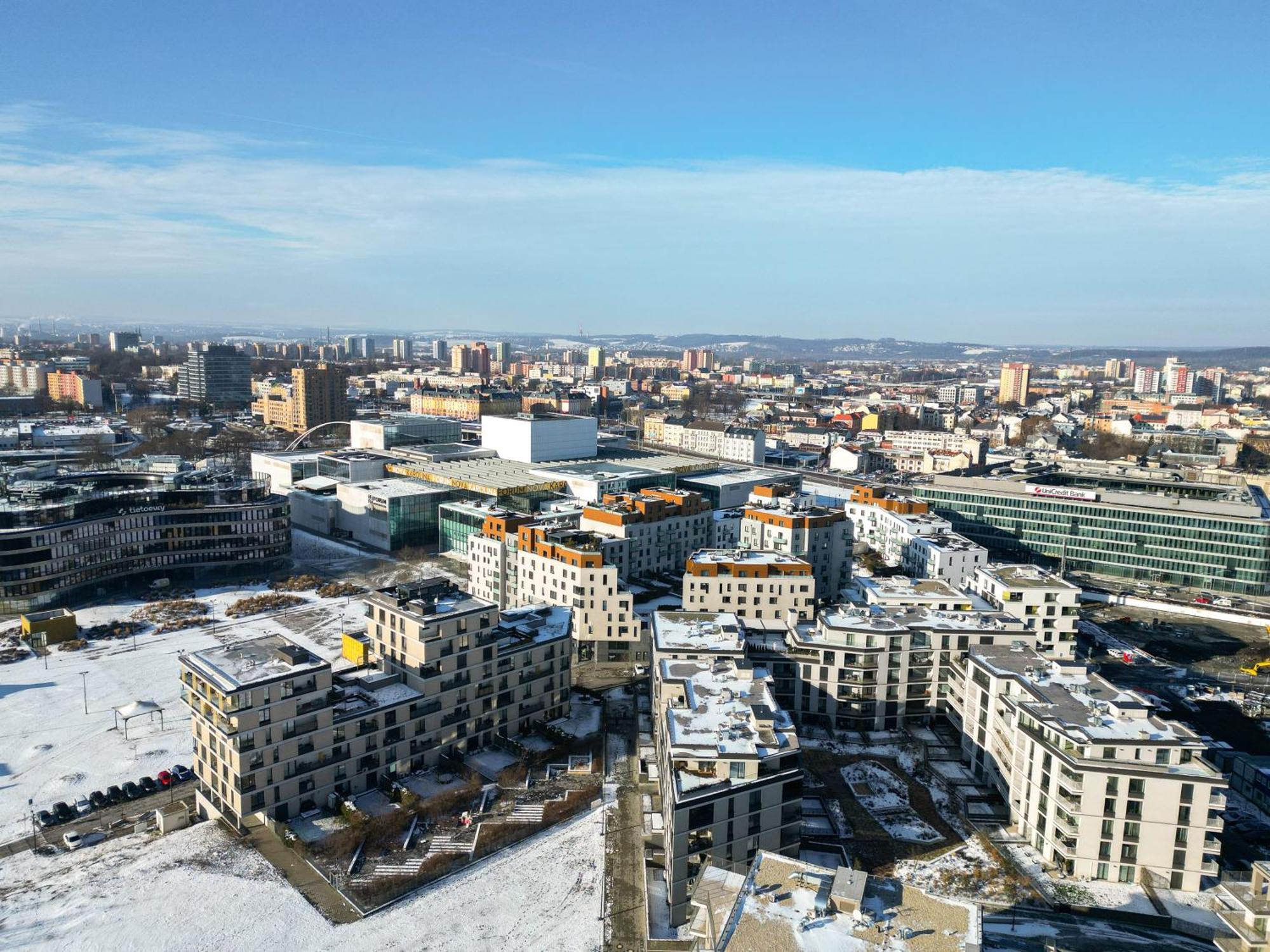 Bnb New Beautiful Apartment In The Center Of Ostrava With Option Garage Parking Exterior foto
